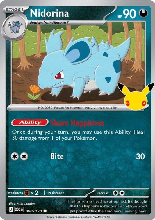 Nidorina - 088/128 - Common