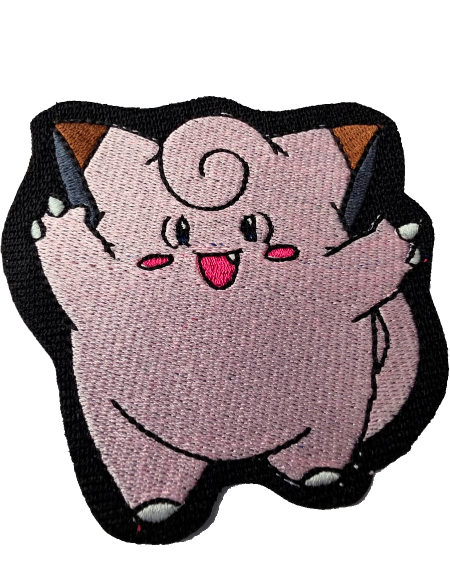 0035 Clefairy - Parche Bordado