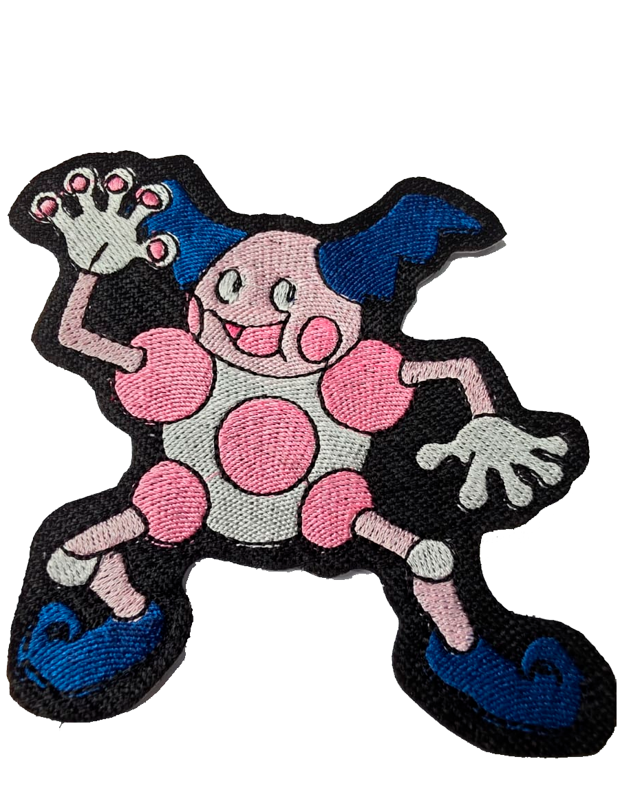 0122 Mr. Mime - Parche Bordado