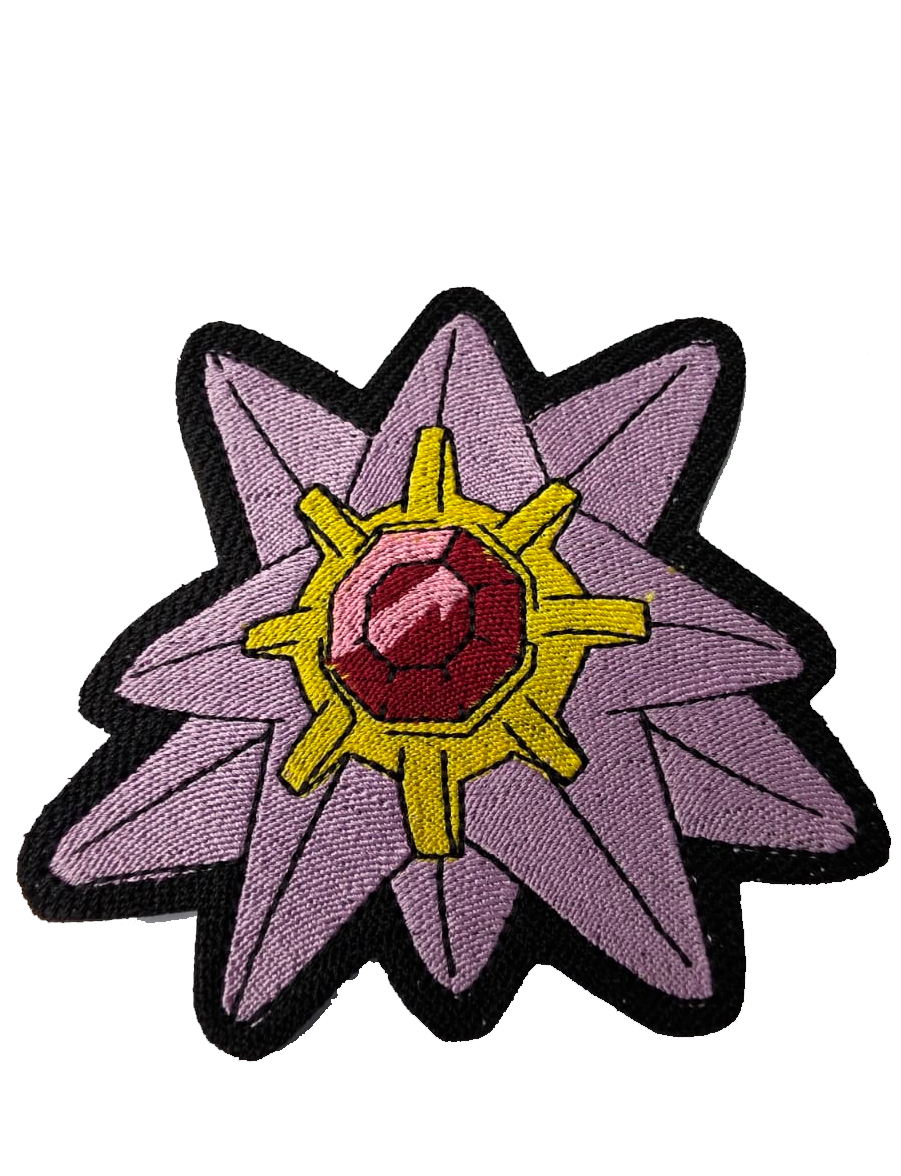 012 Starmie - Parche Bordado