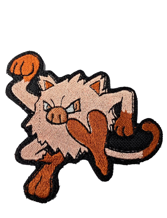 0056 Mankey - Parche Bordado