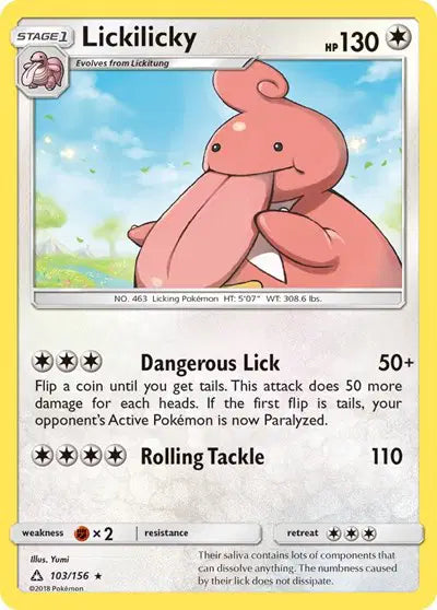 Lickilicky - 103/156 - Rare