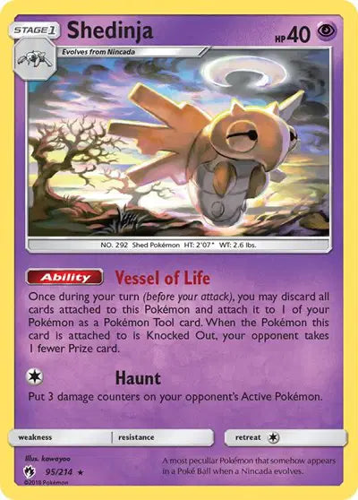Shedinja - 95/214 - Rare