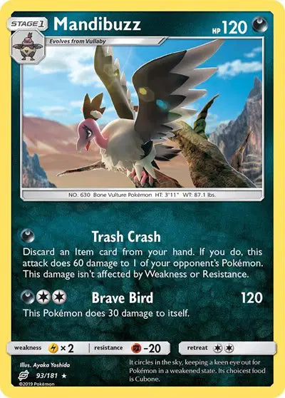 Mandibuzz - 93/181 - Rare