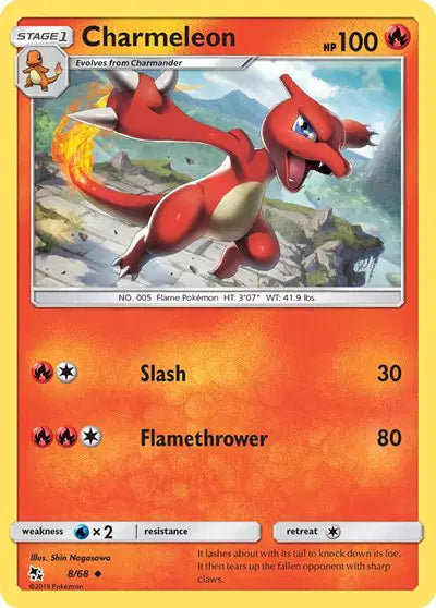 Charmeleon - 8/68 - Uncommon