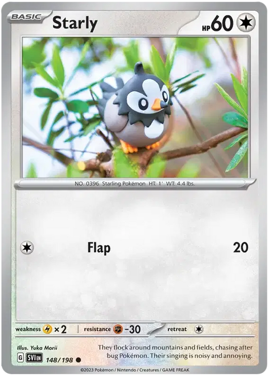 Starly - 148/198 - Common