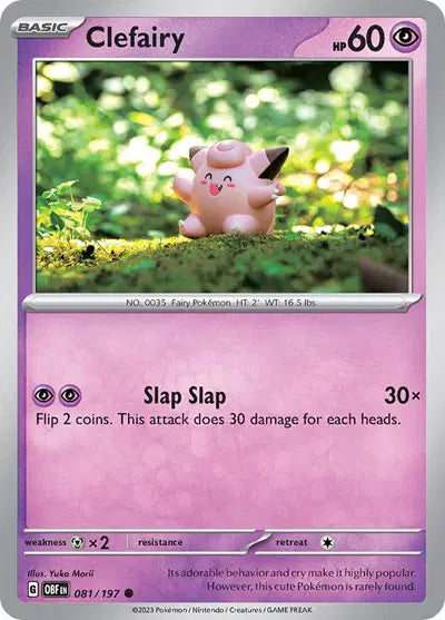 Clefairy - 081/197 - Common