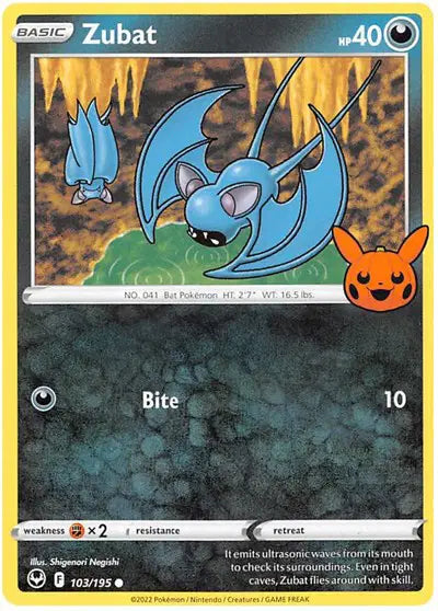 Zubat - 103/195 - Common Trick or Trade