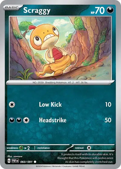 Scraggy - 060/091 - Common - Sowsow