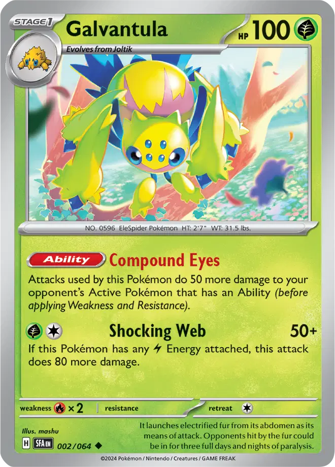 Galvantula - 002/064 - Uncommon