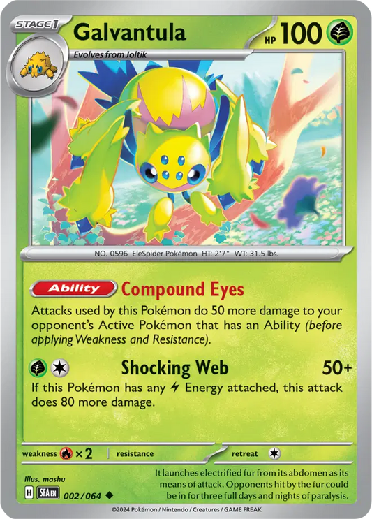 Galvantula - 002/064 - Uncommon