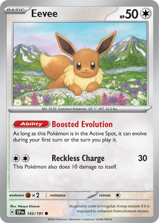 Eevee - 143/191 - Common