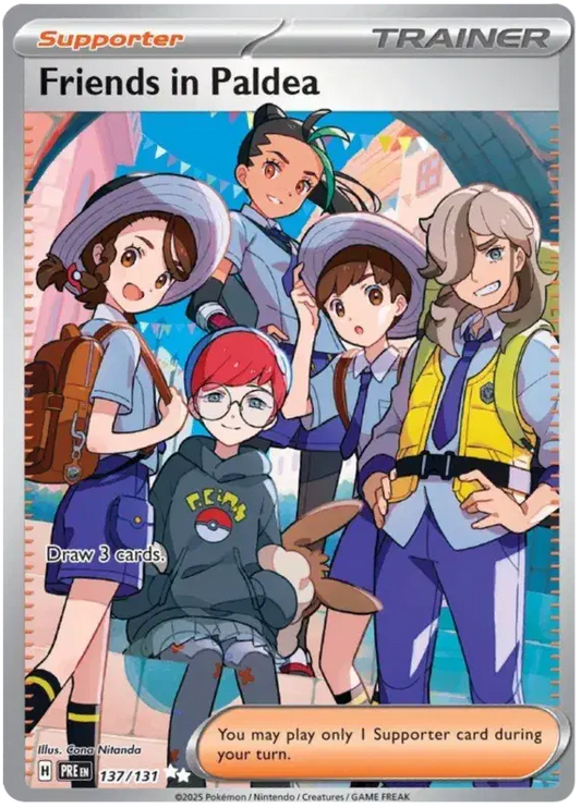 Friends in Paldea - 137/131 - Full Art Secret Rare