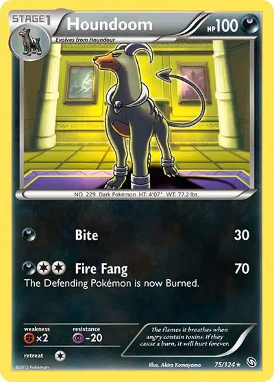 Houndoom - 75/124 - Rare