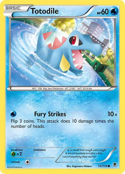 Totodile - 15/119 - Common