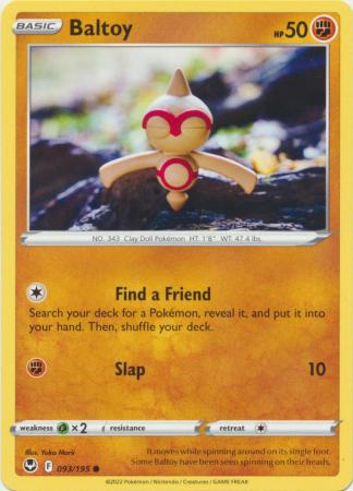 Baltoy - 093/195 - Common Yuka Morii
