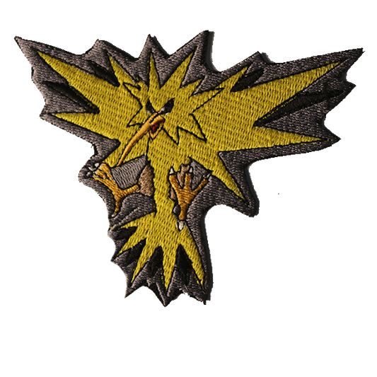 0145 Zapdos- Parche Bordado